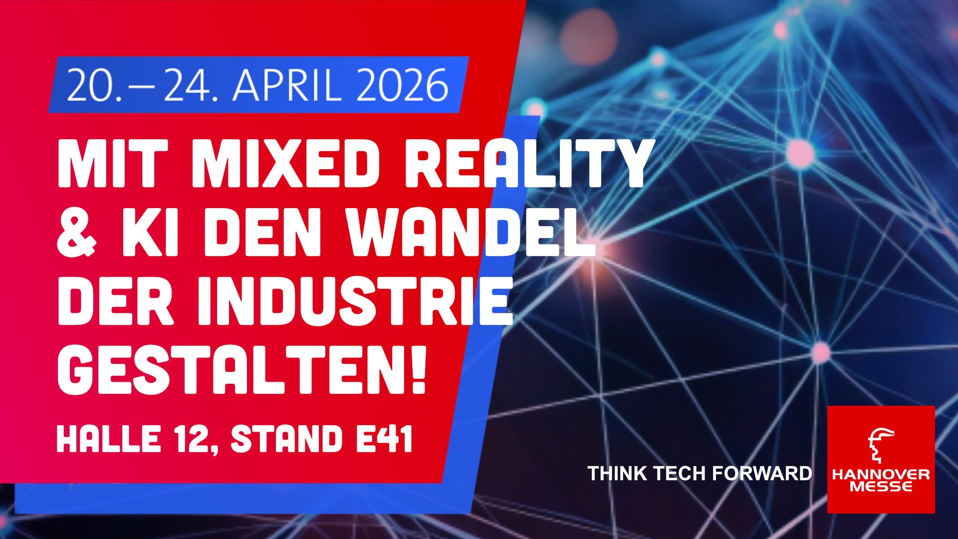WIR! sind auf der Hannover Messe 2026