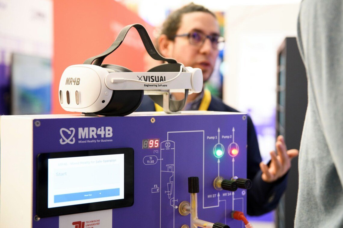Heise Online: XR-Visualisierung auf der Hannover Messe